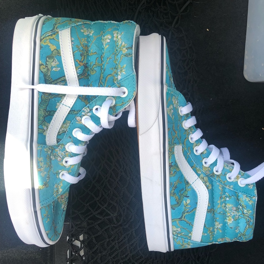 SOLD Van Gogh High Top Vans